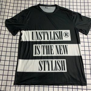 Unstylish is the new stylish tee